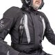 Stadler Free Sport Pro Damen Motorrad-Jacke schwarz silber grau