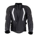 Stadler Free Sport Pro Damen Motorrad-Jacke schwarz silber grau