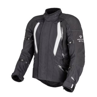 Stadler Free Sport Pro Motorrad-Jacke schwarz silber grau