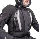 Stadler Free Sport Pro Motorrad-Jacke schwarz silber grau