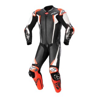 Alpinestars Racing Absolute V2 Kombi 1Pc schwarz weiß neonrot