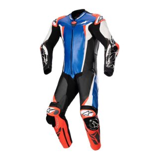 Alpinestars Racing Absolute V2 Kombi 1Pc blau schwarz weiß neonrot