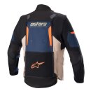 Alpinestars Halo DS Motorrad-Jacke Textil blau khaki orange