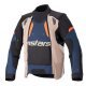 Alpinestars Halo DS Motorrad-Jacke Textil blau khaki orange