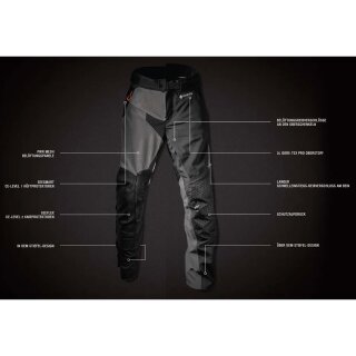 Revit Stratum GTX Motorrad-Hose Textil
