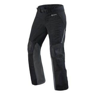 Revit Stratum GTX Motorrad-Hose Textil schwarz grau