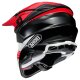 Shoei VFX-WR 06 Jammer Crosshelm TC-1 rot schwarz