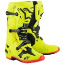 Alpinestars Tech 10 Cross-Stiefel neongelb schwarz neonrot