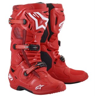 Alpinestars Tech 10 Cross-Stiefel rot