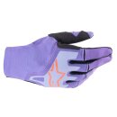 Alpinestars Techstar Motocross-Handschuh violett schwarz