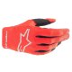 Alpinestars Radar Motocross-Handschuh rot silber