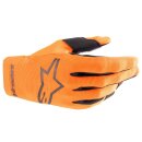 Alpinestars Radar Motocross-Handschuh orange schwarz