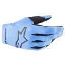 Alpinestars Radar Motocross-Handschuh blau schwarz