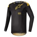 Alpinestars Supertech Ward Motocross-Hemd schwarz gelb