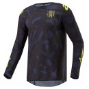 Alpinestars Techstar Rantera Jersey schwarz blau neongelb