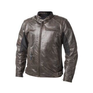 Helite Roadster 2.0 Motorrad Airbag-Jacke vintage braun