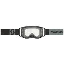 Scott Prospect LS schwarz grau Crossbrille klar