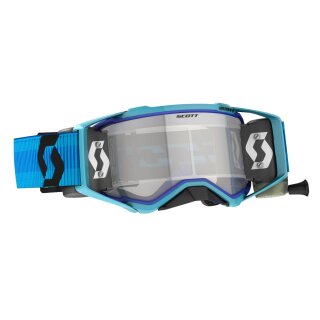 Scott Prospect WFS blau schwarz Crossbrille klar