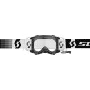 Scott Prospect WFS schwarz weiß Crossbrille klar