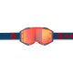 Scott Fury dunkelblau neonrot Crossbrille orange verspiegelt