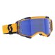 Scott Fury dark gelb dark blau Crossbrille blau verspiegelt