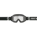 Scott Primal Enduro schwarz weiß Crossbrille klar