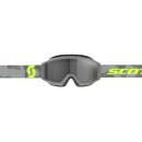 Scott Primal Sand Dust grau neongelb Crossbrille stark...