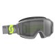 Scott Primal Sand Dust grau neongelb Crossbrille stark getönt