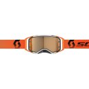 Scott Prospect Amplifier grau orange Crossbrille gold verspiegelt