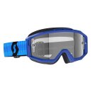 Scott Split OTG blau schwarz Crossbrille klar