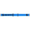 Scott Split OTG blau schwarz Crossbrille klar