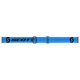 Scott Split OTG blau schwarz Crossbrille klar