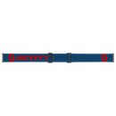 Scott Split OTG dark blau neonrot Crossbrille klar