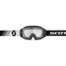 Scott Split OTG premium schwarz weiß Crossbrille klar