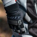 Scott X-Plore Motorrad Enduro-Handschuh schwarz grau