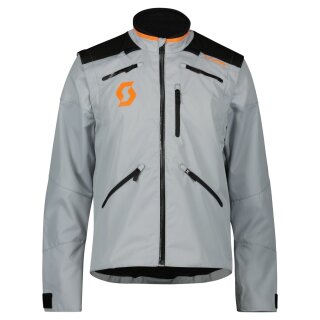 Scott X-Plore Motorrad Enduro-Jacke grau orange