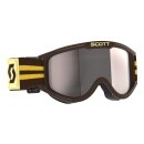 Scott 89X Era braun Retro-Crossbrille silber verspiegelt