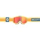 Scott 89X Era beige Retro-Crossbrille orange verspiegelt
