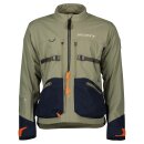 Scott Superlight Motorrad Textil-Jacke grau dunkelblau