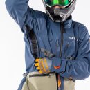 Scott Superlight Motorrad Textil-Jacke grau dunkelblau