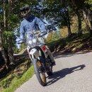 Scott Superlight Motorrad Textil-Jacke grau dunkelblau
