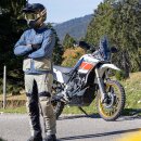 Scott Superlight Motorrad Textil-Hose dust grau