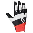 Scott Evo Race Motocross-Handschuh weiß rot