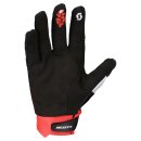 Scott Evo Race Motocross-Handschuh weiß rot