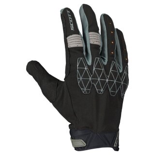 Scott X-Plore D3O Motocross-Handschuh schwarz grau