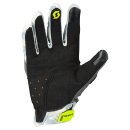 Scott X-Plore D3O Motocross-Handschuh grau gelb