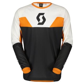 Scott Jersey Evo Track Motocross-Hemd schwarz orange