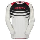 Scott Jersey Evo Swap Motocross-Hemd weiß pink