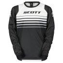Scott Evo Swap Junior Kinder Motocross-Hemd schwarz weiß
