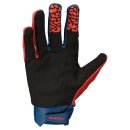 Scott Evo Track Motocross-Handschuh dark blau neonrot